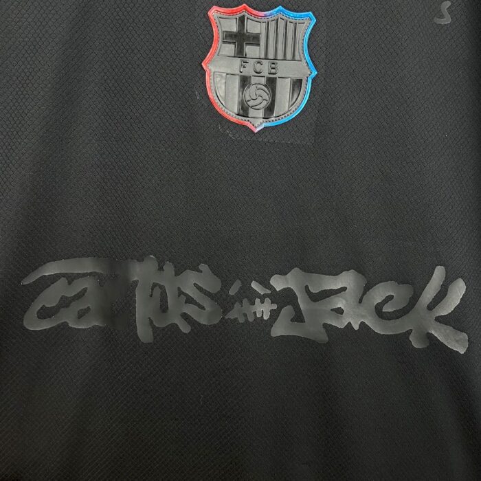 Mens Barcelona 2024/25 Away Travis Scott Jersey 7
