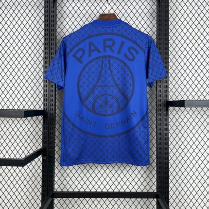 Mens Paris Saint-Germain 2025/26 Pre-Match blue Jersey 1