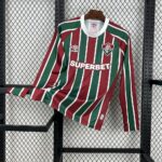 Mens Fluminense 2025/26 Home Long Sleeve Jersey