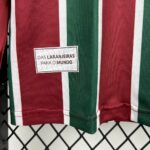 Mens Fluminense 2025/26 Home Long Sleeve Jersey 5