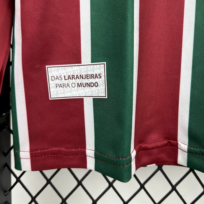 Mens Fluminense 2025/26 Home Long Sleeve Jersey 5
