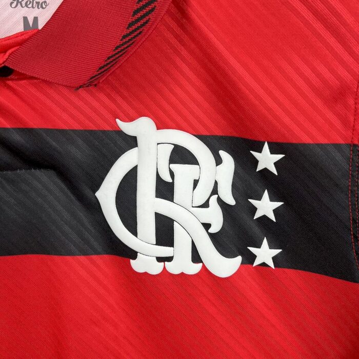 Mens Flamengo 2025/26 Lifestyler Retro Jersey 4