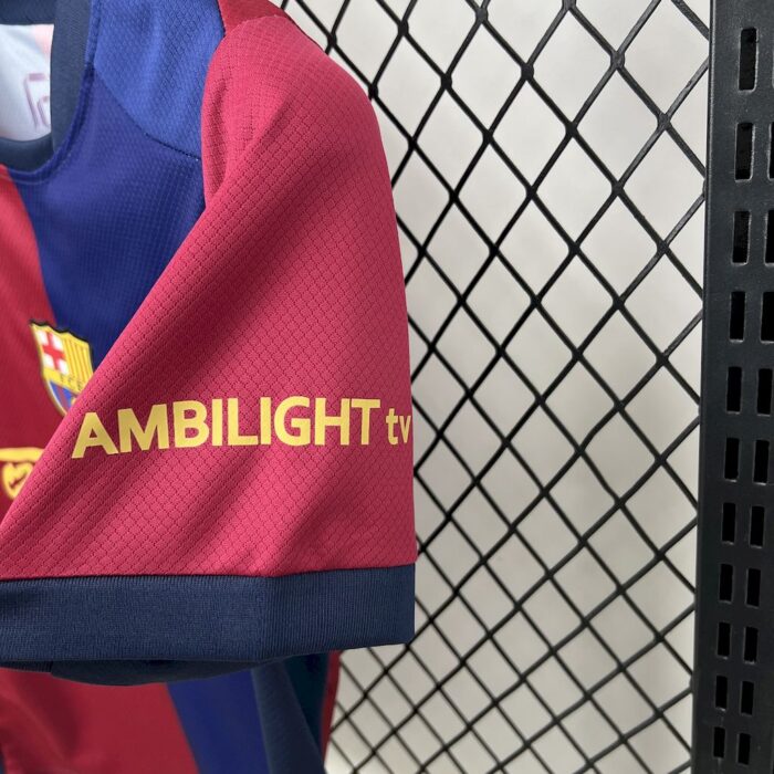 Kids Barcelona 2024/25 Home Travis Scott Edition Kit 6
