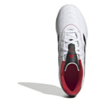 adidas Goletto Viii Junior Turf Football Boots – White/Black – view 5