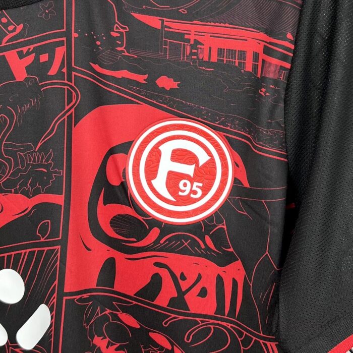 Mens Fortuna Düsseldorf 2024/25 Red Jersey 6
