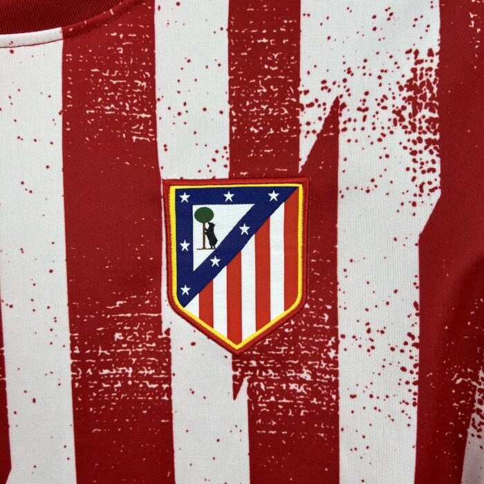 Mens Atletico Madrid 2025/26 Pre-Match Long Sleeve Jersey 3
