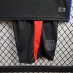 Kids Barcelona 2024/25 Travis Scott Edition Away Kit 4