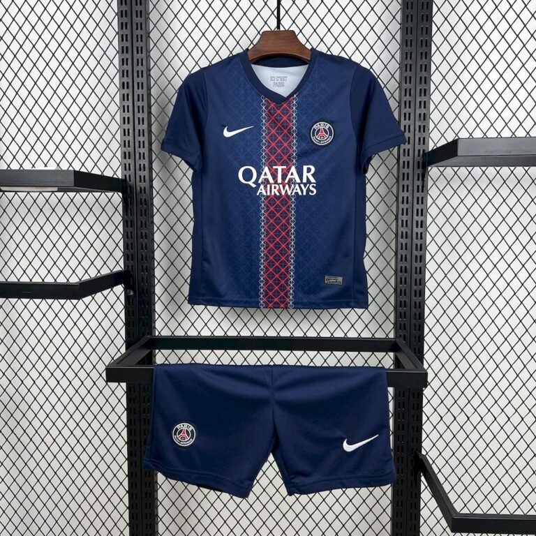 Kids Paris Saint-Germain 2025/26 Home Kit