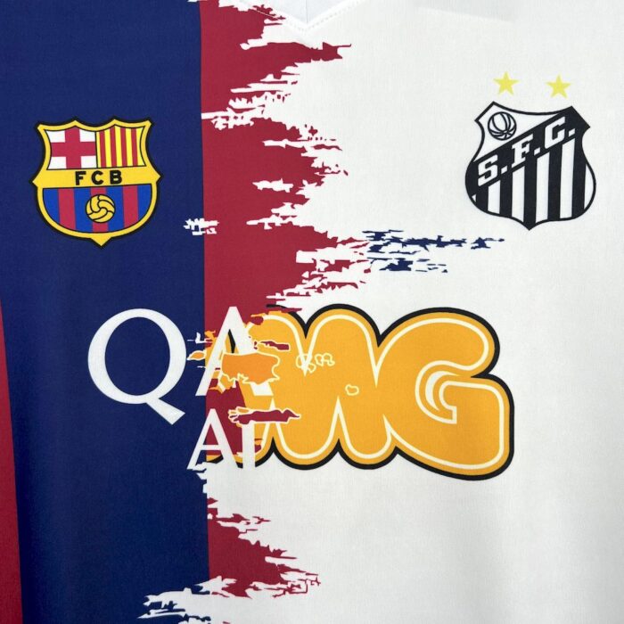 Mens Neymar da Silva Santos Júnior 2025/26 Barcelona-Santos Jersey 3