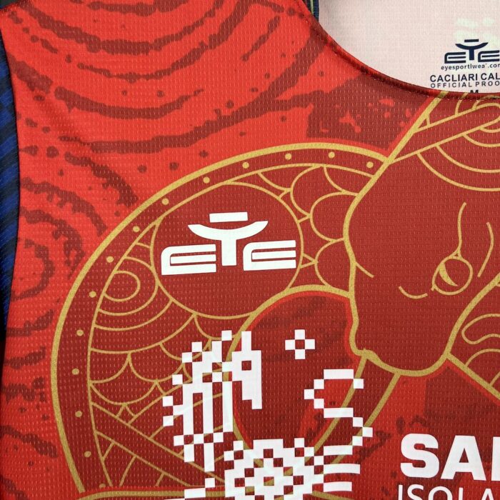 Mens Cagliari Calcio 2024/25 Year of the Snake Limited Edition Jersey 9