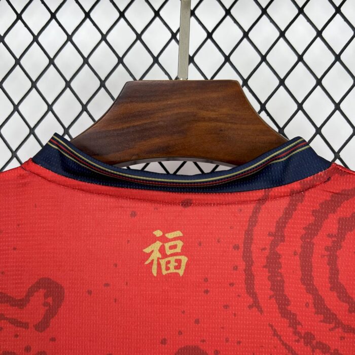 Mens Cagliari Calcio 2024/25 Year of the Snake Limited Edition Jersey 3