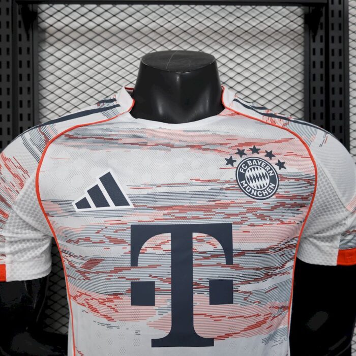 Mens Bayern Munich 2025/26 Away Jersey Player Version 9