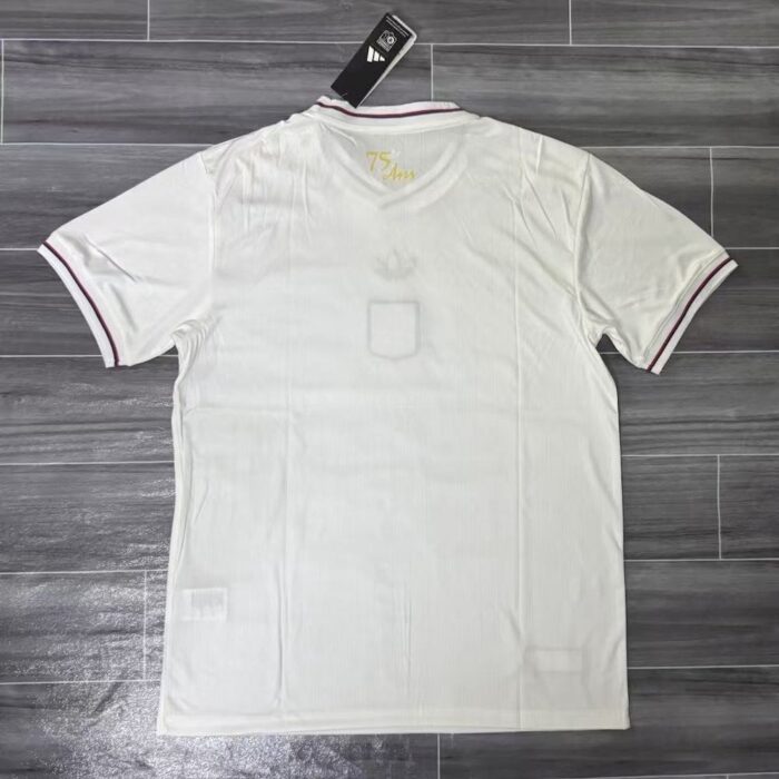 Mens Olympique Lyonnais 2025/26 75th Anniversary Jersey 3
