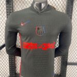 Mens Barcelona 2024/25 Travis Scott Edition Away Long Sleeve Jersey Player Version