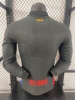 Mens Barcelona 2024/25 Travis Scott Edition Away Long Sleeve Jersey Player Version 1