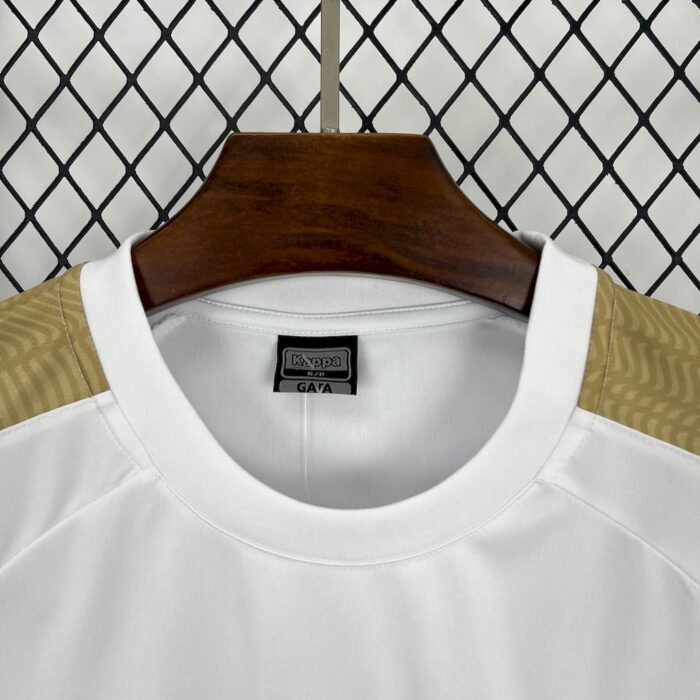 Mens Vasco Da Gama 2025/26 Supporter White Gold Jersey 5