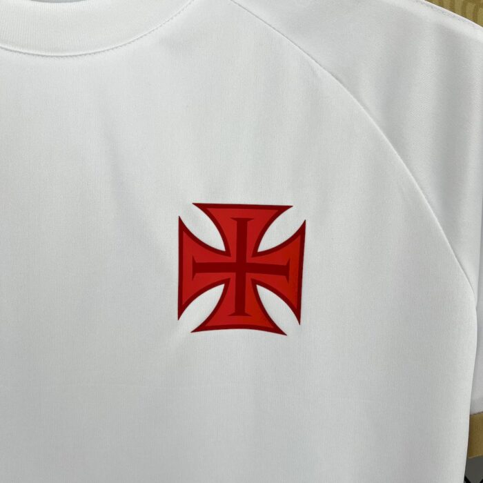 Mens Vasco Da Gama 2025/26 Supporter White Gold Jersey 3