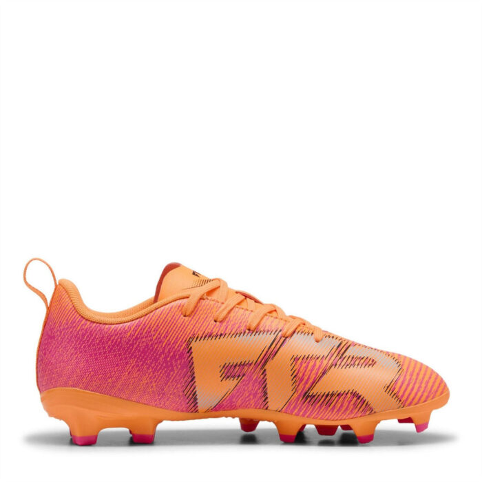Puma Junior Firm Ground Football Boots – Ht Fr-Blk-Rvsh – view 4
