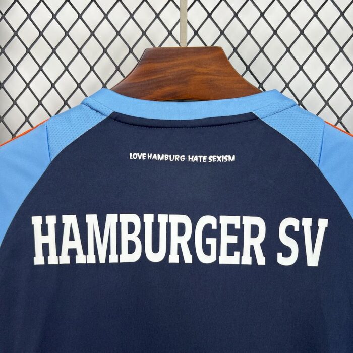Mens Hamburger SV 2024/25 Pre-Match Shirt Jersey 2