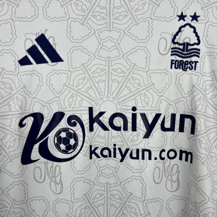 Mens Nottingham Forest 2025/26 Away Jersey 4