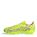 adidas Predator Junior Firm Ground Football Boots – Yellow/Pink - Image 8