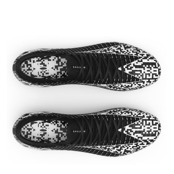 Under Armour Shadow Firm Ground Football Boots – Black/White – view 4