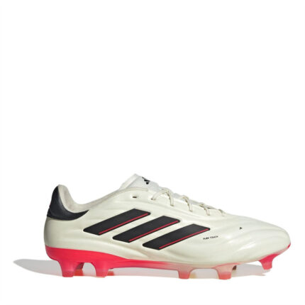 adidas Copa Pure Firm Ground Football Boots – White/Black/Red