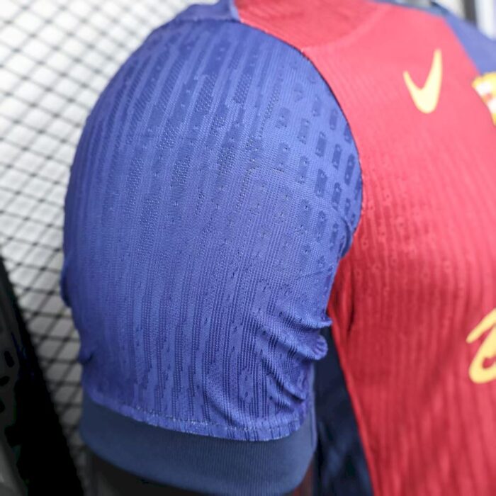 Mens Barcelona 2024/25 Travis Scott Edition Home Jersey Player Version 9