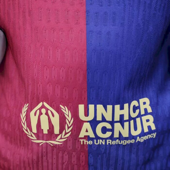 Mens Barcelona 2024/25 Travis Scott Edition Home Jersey Player Version 6