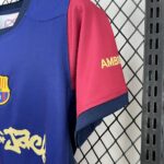 Mens Barcelona 2024/25 Travis Scott Edition Home Jersey 4