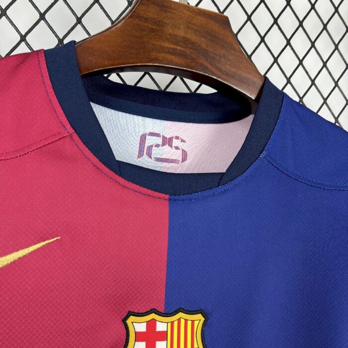 Mens Barcelona 2024/25 Travis Scott Edition Home Jersey 3