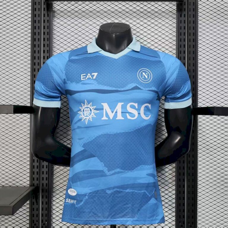 Mens Napoli 2025/26 Partenope Jersey Player Version