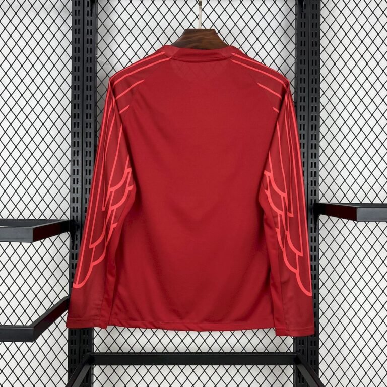 Mens Paris Saint-Germain 2025/26 Goalkeeper Long Sleeve Jersey 1