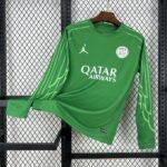 Mens Paris Saint-Germain 2025/26 Goalkeeper Long Sleeve Jersey