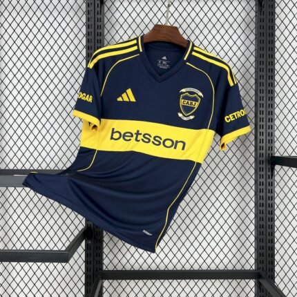 Mens Boca Juniors 2025/26 Home Jersey