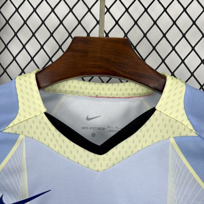 Mens Barcelona 2025/26 blue Jersey (With Champions League) 5