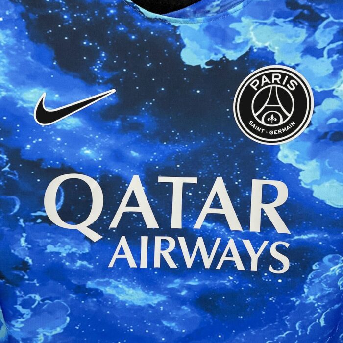Mens Paris Saint-Germain 2025/26 Blue sky and white clouds Jersey 4