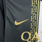 Mens Paris Saint-Germain 2025/26 Black and Gold EditionJersey 6
