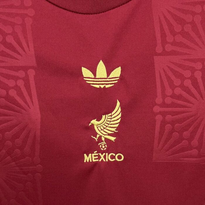 Kids Mexico 2025/26 Gold- Red Kit 6
