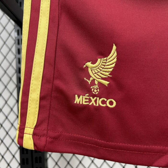 Kids Mexico 2025/26 Gold- Red Kit 4