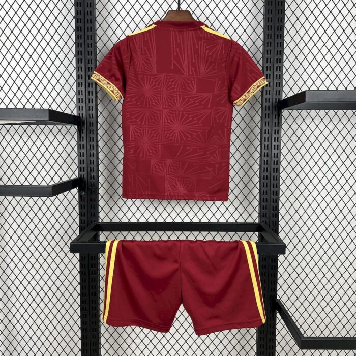 Kids Mexico 2025/26 Gold- Red Kit 1