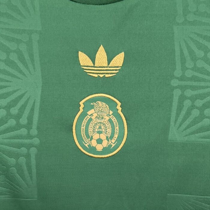 Kids Mexico 2025/26 Gold- Green Kit 7