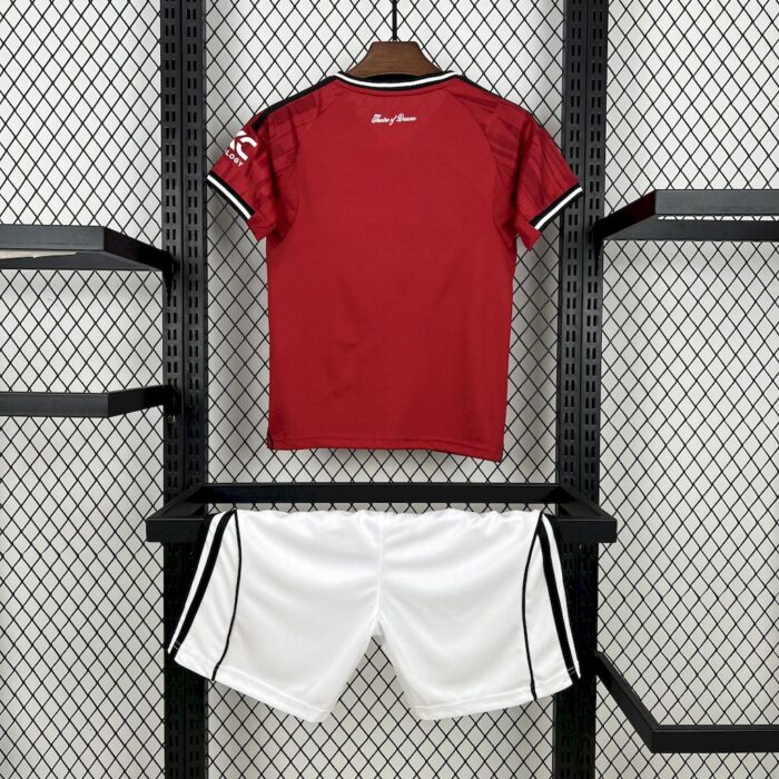 Kids Manchester United 2025/26 Home Kit 1