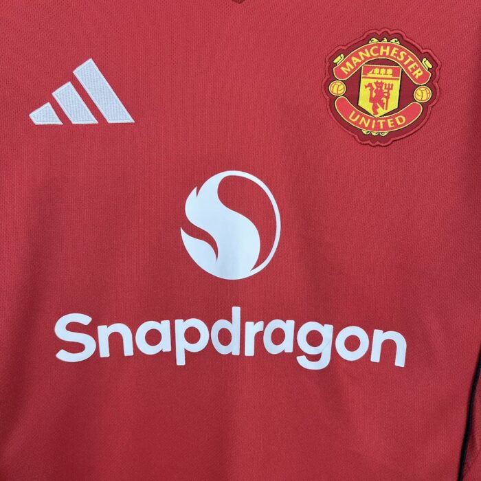 Mens Manchester United 2025/26 Home Jersey 5