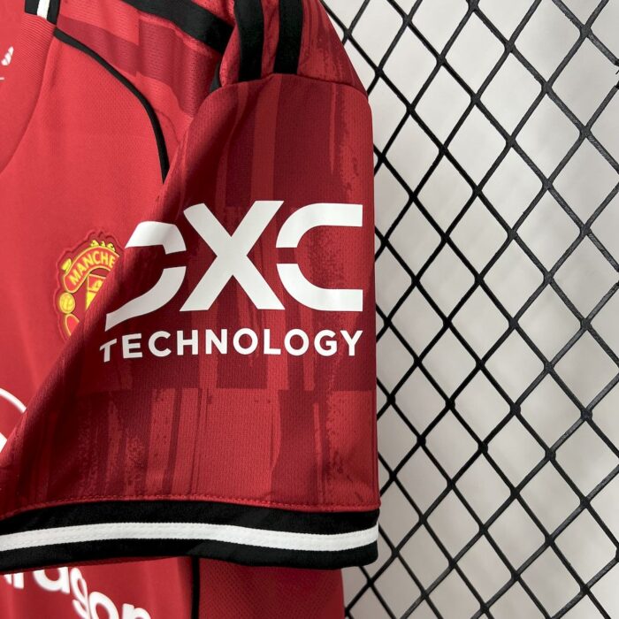 Mens Manchester United 2025/26 Home Jersey 3