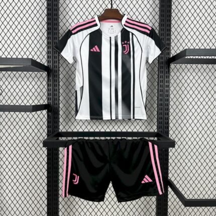 Kids Juventus 2025/26 Home Kit