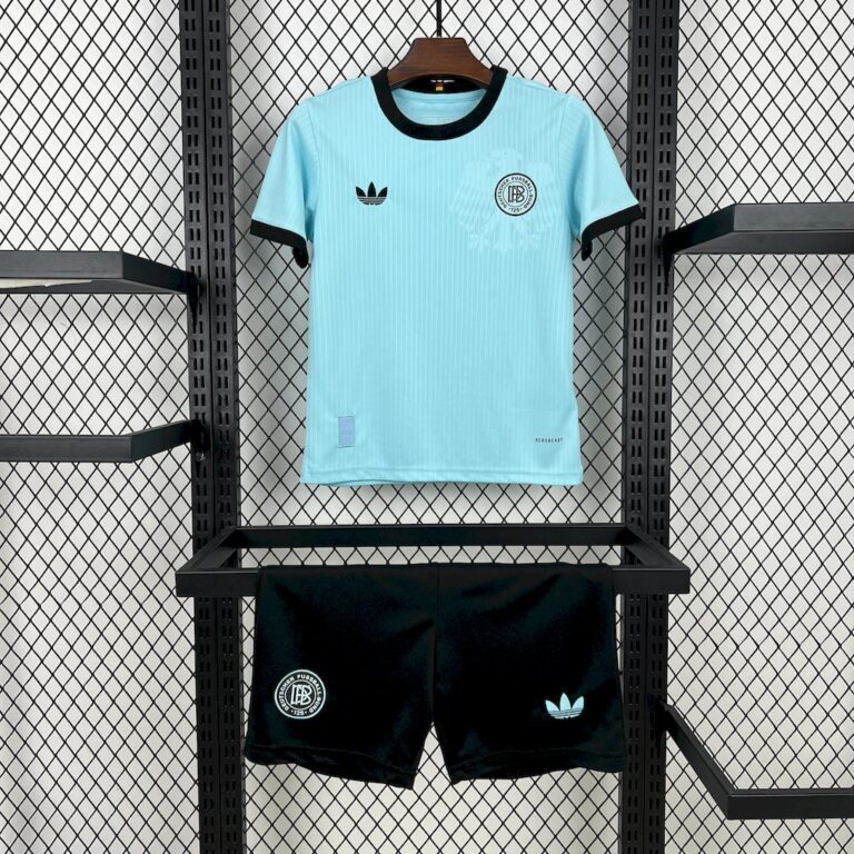 Kids Germany 2025/26 125th Anniversary Blue Kit