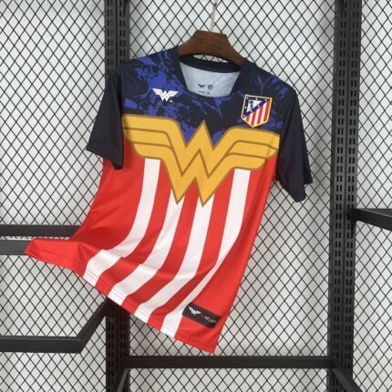 Mens Atletico Madrid 2025/26 Fantasyt Wonder Woman Jersey