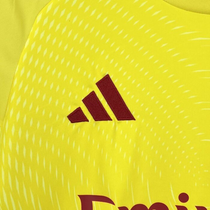 Mens Arsenal 2025/26 Goalkeeper Jersey 6