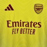 Mens Arsenal 2025/26 Goalkeeper Jersey 4